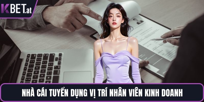 Nhà cái tuyển dụng vị trí nhân viên kinh doanh